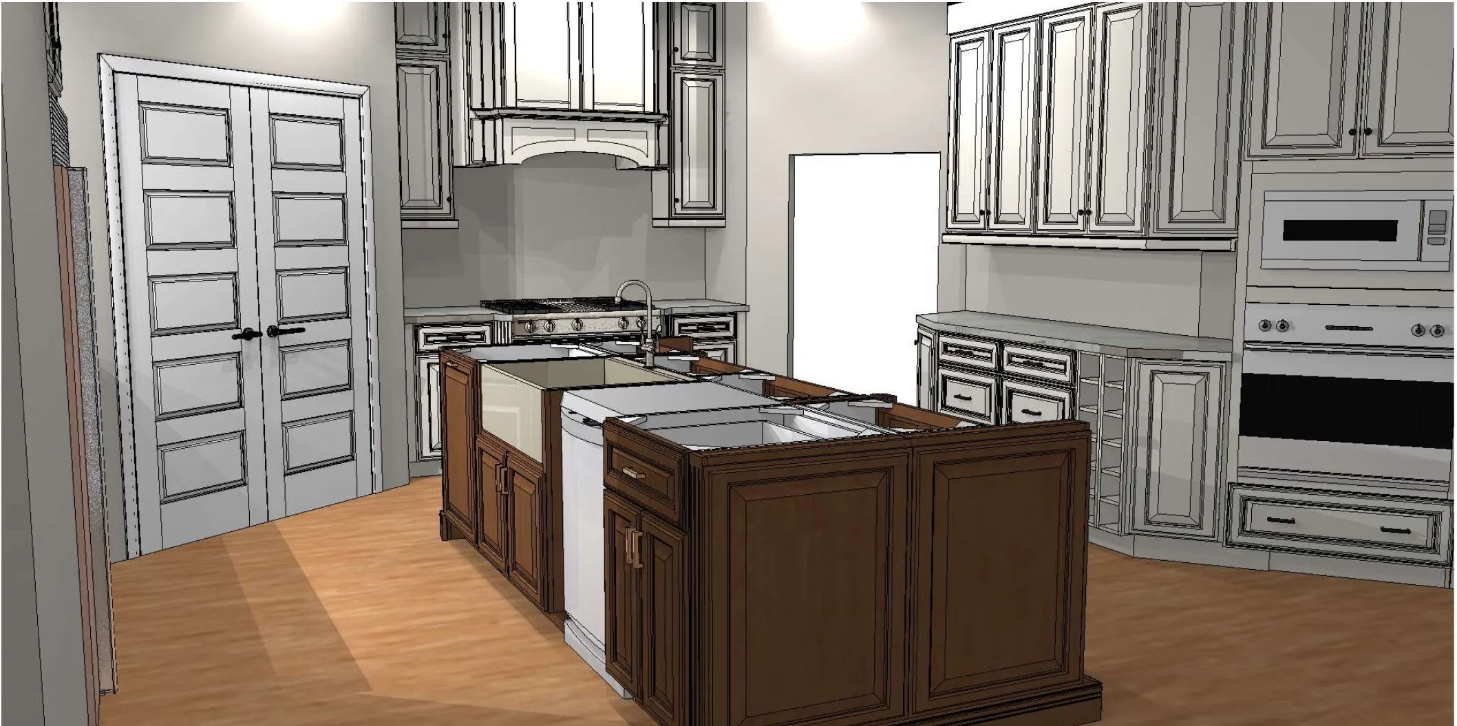 Wallace residence — 3D design preview